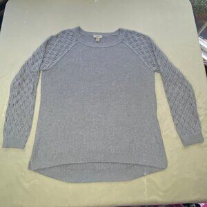 Loft Light Gray Sweater